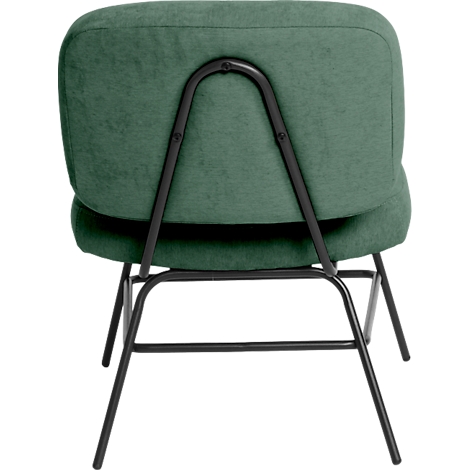 Le fauteuil ONDULE aux couleurs de l'été avec porte-revue intégré.