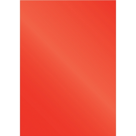A rectangular, red gradient that darkens from top to bottom.