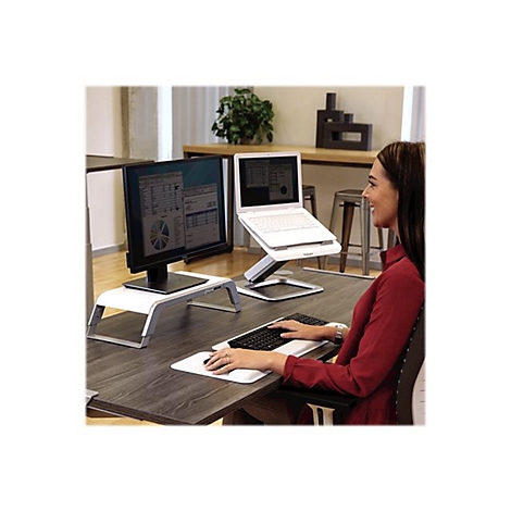 Fellowes Hana Monitor Support - Bildschirmständer - Desktop - weiß