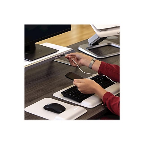 Fellowes Hana Monitor Support - Bildschirmständer - Desktop - weiß