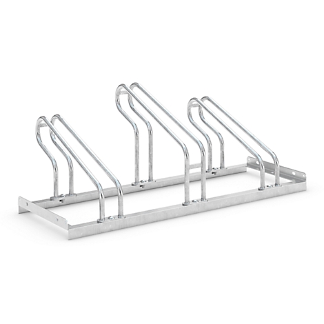 Imperial Radioactief Verwachting Fietsenrek WSM, 1-zijdig, voor banden tot B 55 mm, D 1850 x H 500 mm, staal  thermisch verzinkt, div. aantal fietsenrekken, ongemonteerd voordelig kopen  | Schäfer Shop