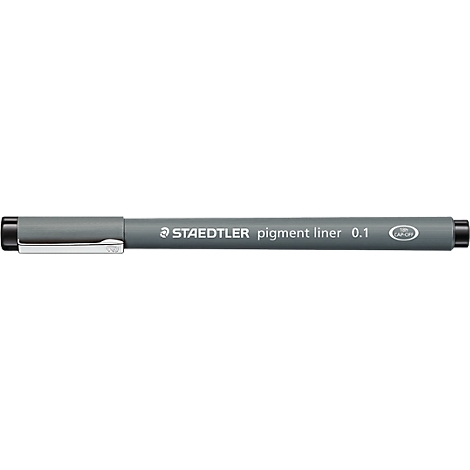 Fineliner Pigment liner Staedtler, diff. épaisseurs de ligne, set de 6 pièces 6