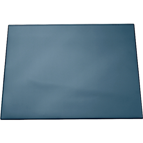 A gray binder seen from above. The edge is black.