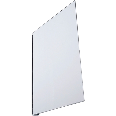 Gelbes Schild mit schwarzem Text "D1", darunter "72-96". Im Lagerregal platziert.