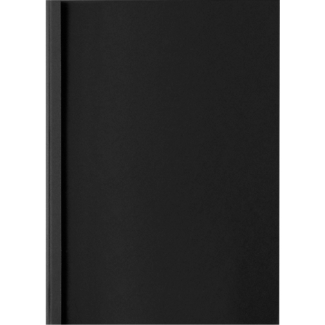 Black, rectangular object with a narrow, vertical gray stripe on the left side.