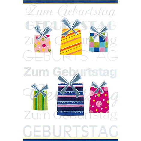 Geburtstagskarte Prasent Gunstig Kaufen Schafer Shop