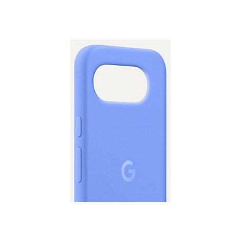 Hellblaues Handycase. G-Logo unten rechts.