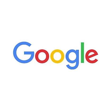 Das bunte Google-Logo auf weißem Hintergrund.