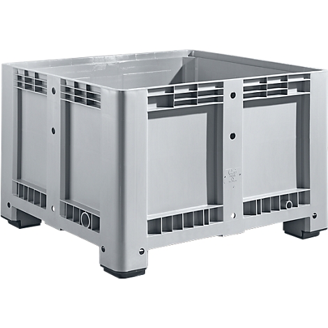 Grote stapelbare transportcontainer, met 4 poten, verschillende ...