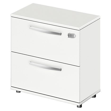 Hängeregisterschrank LOGIN, 2 Schübe, abschließbar, Breite 800 mm