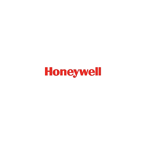 Logo Honeywell rouge sur fond blanc.