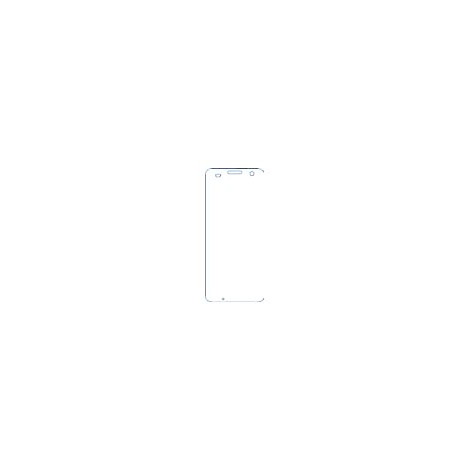 Schutzfolie für ein Smartphone, aus transparentem Glas.