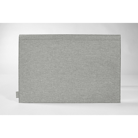 Housse Sigel pour ordinateur portable, taille M, pour 1 ordinateur portable jusqu'à 15,6″, RPET/feutre synthétique, gris clair