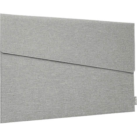 Housse Sigel pour ordinateur portable, taille M, pour 1 ordinateur portable jusqu'à 15,6″, RPET/feutre synthétique, gris clair