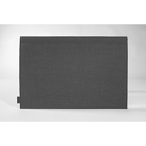 Housse Sigel pour ordinateur portable, taille M, pour 1 ordinateur portable jusqu'à 15,6″, RPET/feutre synthétique, gris foncé