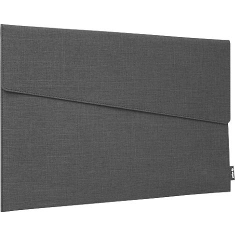 Housse Sigel pour ordinateur portable, taille M, pour 1 ordinateur portable jusqu'à 15,6″, RPET/feutre synthétique, gris foncé