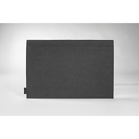 Housse Sigel pour ordinateur portable, taille S, pour 1 ordinateur portable jusqu'à 14″, RPET/feutre synthétique, gris foncé