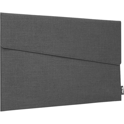 Housse Sigel pour ordinateur portable, taille S, pour 1 ordinateur portable jusqu'à 14″, RPET/feutre synthétique, gris foncé