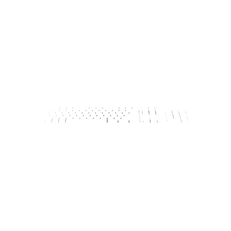 Weiße, kabellose Computertastatur mit flachen Tasten vor einem rein weißen Hintergrund.