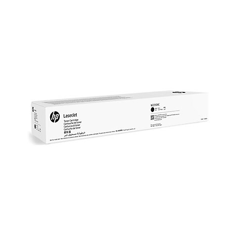 HP LaserJet Tonerkartusche in Weiß, Produktansicht. Aufschrift: LaserJet Toner Cartridge.