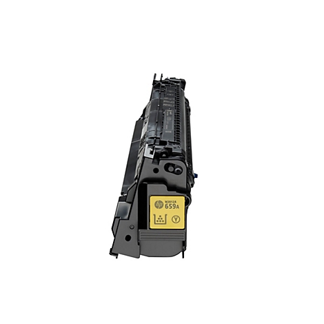 Gelbe Tonerkartusche mit HP-Logo, Modell W2012A 659A.