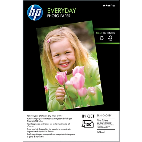 Bij Implicaties Scorch HP fotopapier Everyday, glanzend voordelig kopen | Schäfer Shop