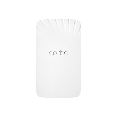 Ein weißes Aruba-Produkt mit dem Markennamen in der Mitte.