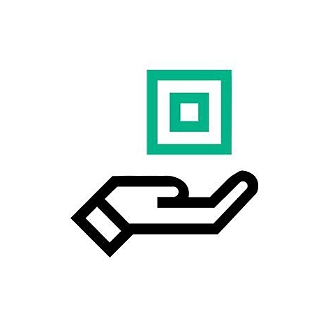 Eine schwarze Hand hält ein grünes Quadrat. Das Quadrat besteht aus einem Rahmen mit einem weiteren Quadrat im Inneren.