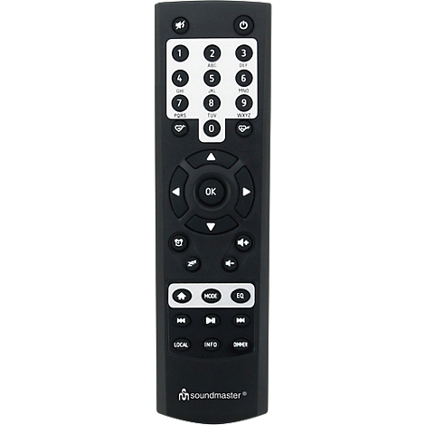 Internetradio Soundmaster Ir6000 5 In 1 Tft Farbdisplay 5 W Inkl Fernbedienung Schwarz Weiss Gunstig Kaufen Schafer Shop