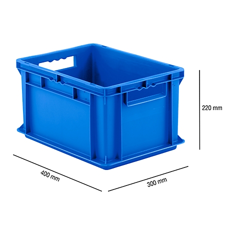 8x Schäfer EF 4220 Euro-Fix B300 T400 H220 Lagerkasten Kunststoffkiste Kiste