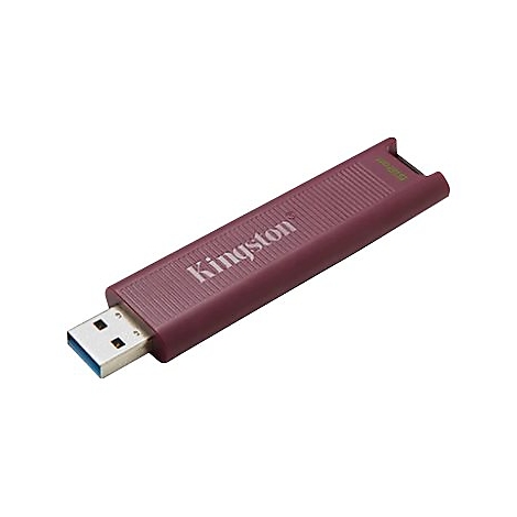 Clé USB bordeaux de Kingston avec connecteur USB 3.