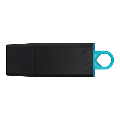 Kingston DataTraveler Exodia - USB-Flash-Laufwerk - 64 GB - USB 3.2 Gen 1 - Schwarz mit Türkis