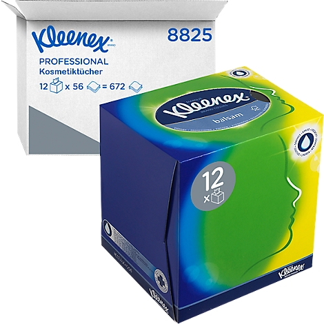 Kleenex - Mouchoirs Ultra Soft, 3 épaisseurs, 70 mouchoirs par boîte,  paquet de 6