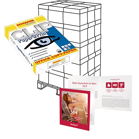 Kopierpapier Schafer Shop Paper Print Din 80 G M Weiss 1 Palette 0 X 500 Blatt 50 Euro Mydays Gutschein Gratis Gunstig Kaufen Schafer Shop