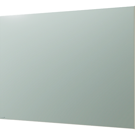 Panneau mural rectangulaire gris clair, minimaliste.