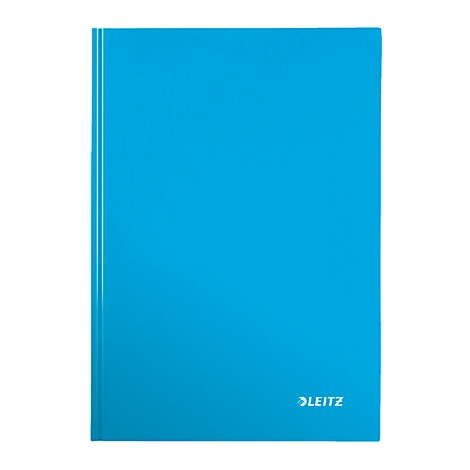 Blaues Ringbuch, Leitz-Logo unten rechts.