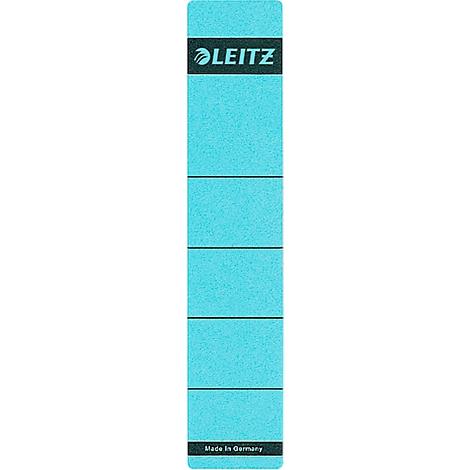 Turquoise Leitz folder. Black top, with white lettering. Made in Germany.