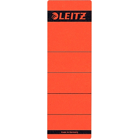 Orange index strip with black Leitz logo and "Made in Germany".