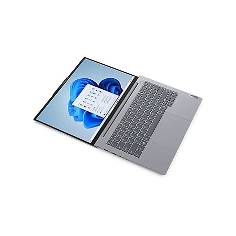 Grauer Laptop mit geÃ¶ffnetem Deckel. Auf dem Bildschirm sind Windows-OberflÃ¤che und ein offenes Fenster zu sehen.
