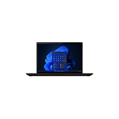 Schwarzes Laptop mit Windows 11-OberflÃ¤che, vor weiÃŸem Hintergrund.
