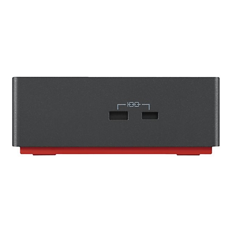 Un boÃ®tier gris avec deux ouvertures rectangulaires et une base rouge.