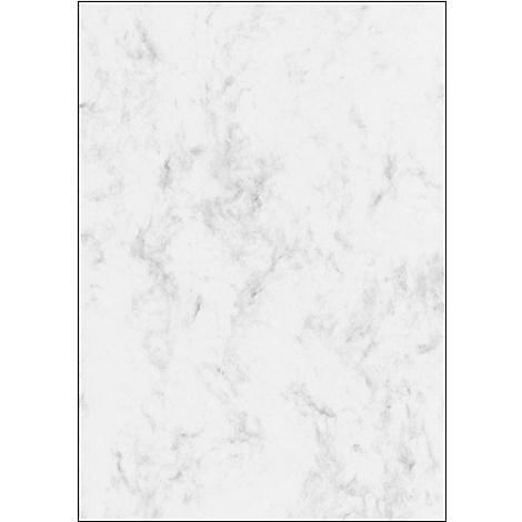 White marble floor with gray veins. The grain is irregular and gives the stone a natural look.