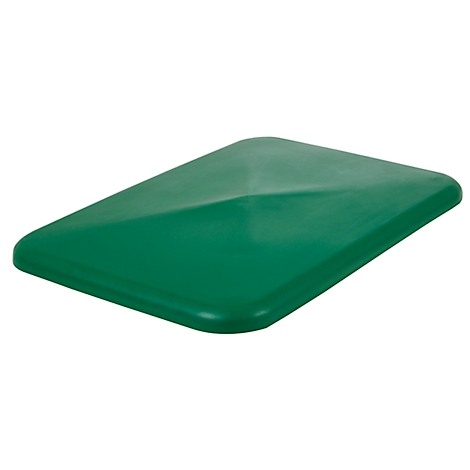 Green, rectangular cover with slightly rounded edges.
