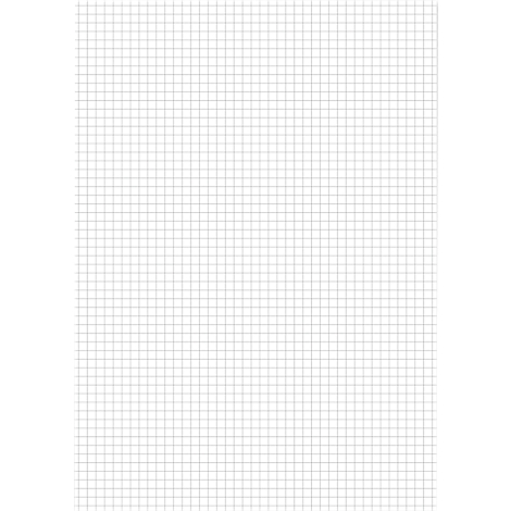 Un papier quadrillé vierge, composé d'une grille de fines lignes grises formant des carrés.