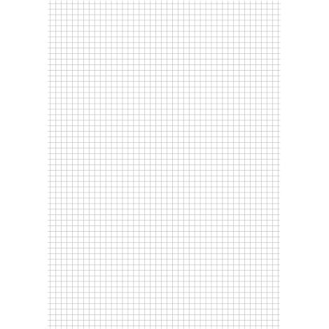 Papier quadrillé blanc fin avec de fines lignes grises formant un motif de grille.