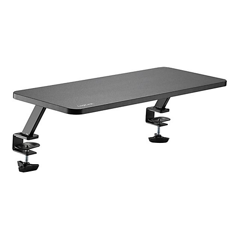 LogiLink - Aufstellung - Riser - für Monitor - 650 mm lang - Stahl, Graukarton, Kunststoff