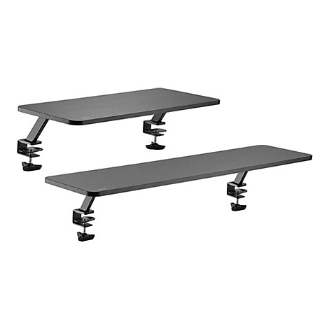 LogiLink - Aufstellung - Riser - für Monitor - 650 mm lang - Stahl, Graukarton, Kunststoff
