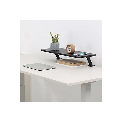 LogiLink - Aufstellung - Riser - für Monitor - 650 mm lang - Stahl, Graukarton, Kunststoff