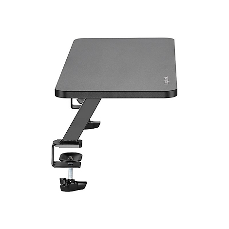 LogiLink - Aufstellung - Riser - für Monitor - 650 mm lang - Stahl, Graukarton, Kunststoff