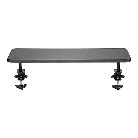 LogiLink - Aufstellung - Riser - für Monitor - 650 mm lang - Stahl, Graukarton, Kunststoff